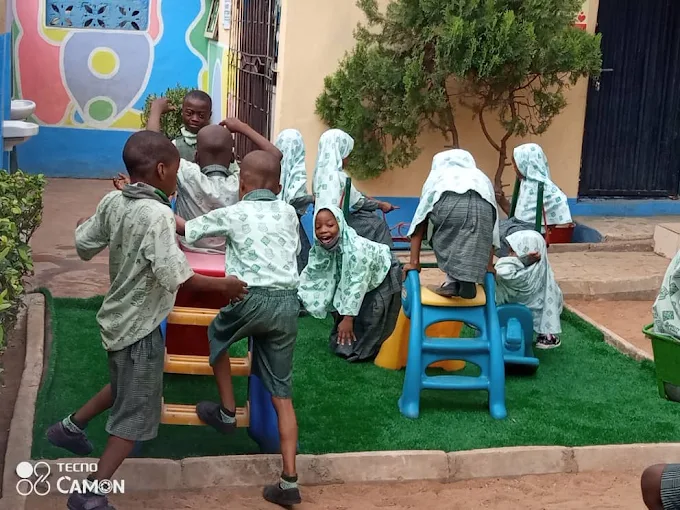 Children enjoying outdoor play